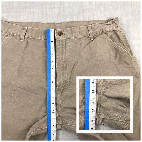 Vintage Carhartt Mens Size 42 Carpenter Shorts - Picture 10 of 15